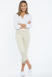 NYDJ Chloe Capri Jeans With Side Slits - Feather