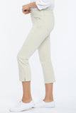 NYDJ Chloe Capri Jeans With Side Slits - Feather