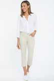 NYDJ Chloe Capri Jeans With Side Slits - Feather