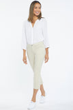 NYDJ Chloe Capri Jeans With Side Slits - Feather