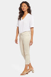 NYDJ Chloe Capri Jeans With Cuffs - Feather