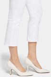 NYDJ Chloe Capri Jeans With High Rise And Released Hems - Optic White