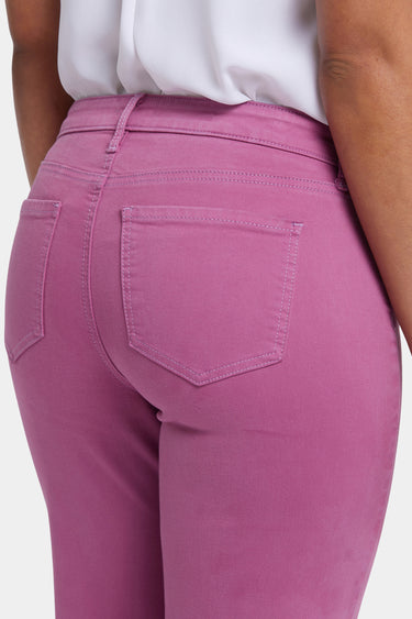 NYDJ Teresa Wide Leg Ankle Jeans  - Red Violet