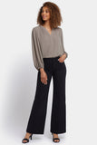 NYDJ Teresa Wide Leg Jeans  - Black