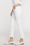 NYDJ Marilyn Straight Ankle Jeans  - Optic White
