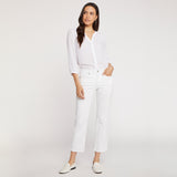 NYDJ Marilyn Straight Ankle Jeans  - Optic White