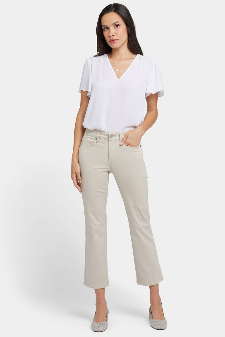 NYDJ Marilyn Straight Ankle Jeans  - Feather