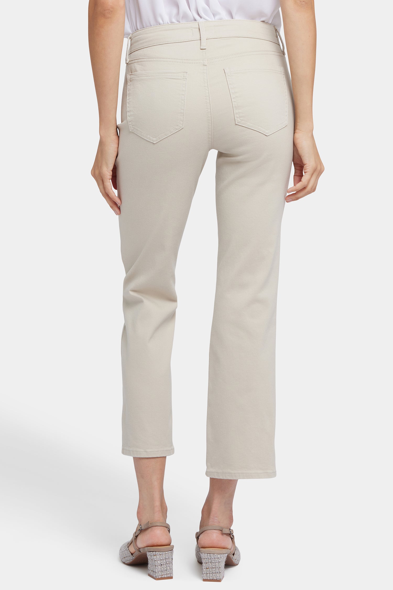 NYDJ Marilyn Straight Ankle Jeans  - Feather