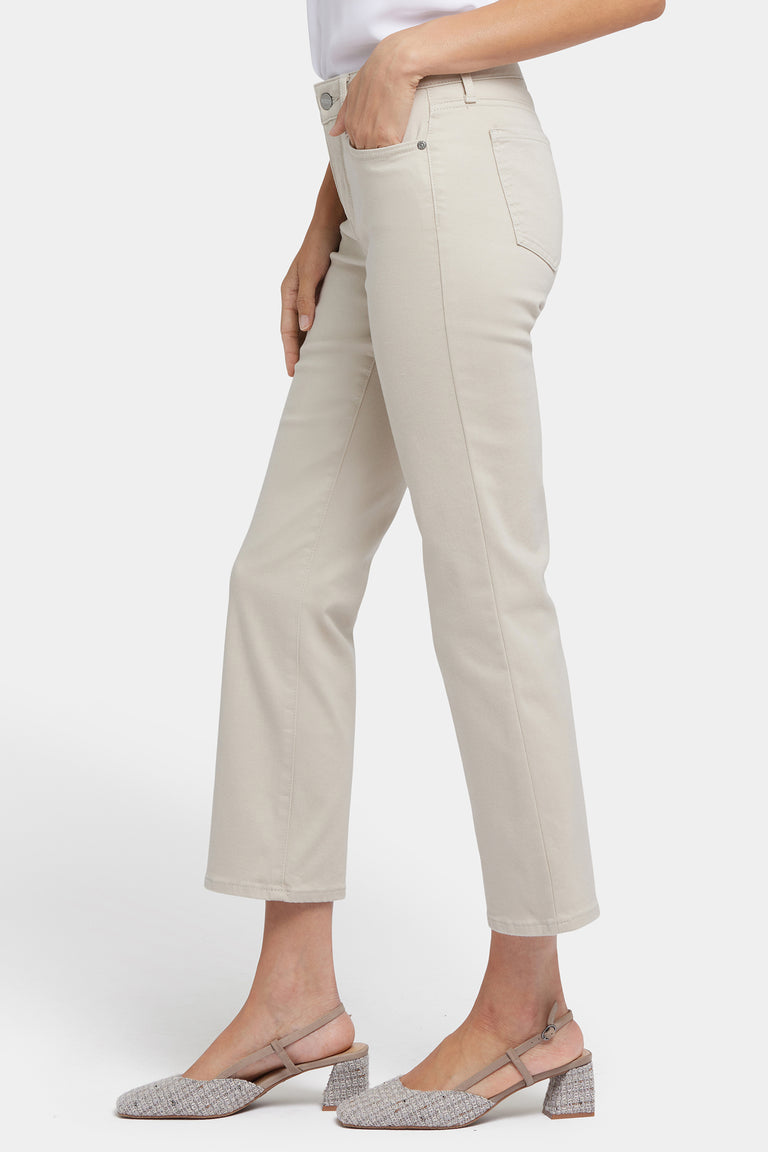 NYDJ Marilyn Straight Ankle Jeans  - Feather
