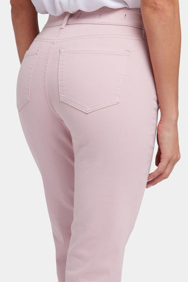 NYDJ Marilyn Straight Ankle Jeans  - Pale Mauve