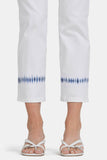 NYDJ Marilyn Straight Ankle Jeans  - Wave Tie Dye