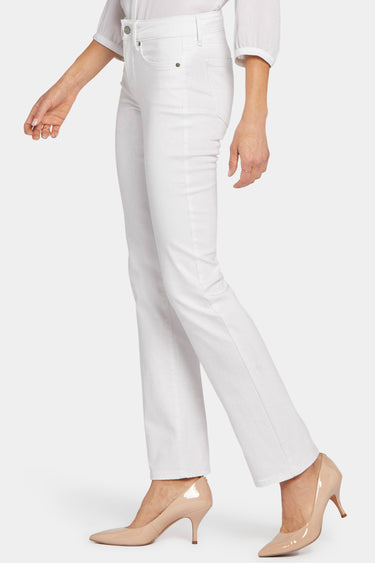 NYDJ Marilyn Straight Jeans  - Optic White