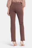 NYDJ Marilyn Straight Jeans  - Coffee Bean