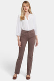 NYDJ Marilyn Straight Jeans  - Dark Wood