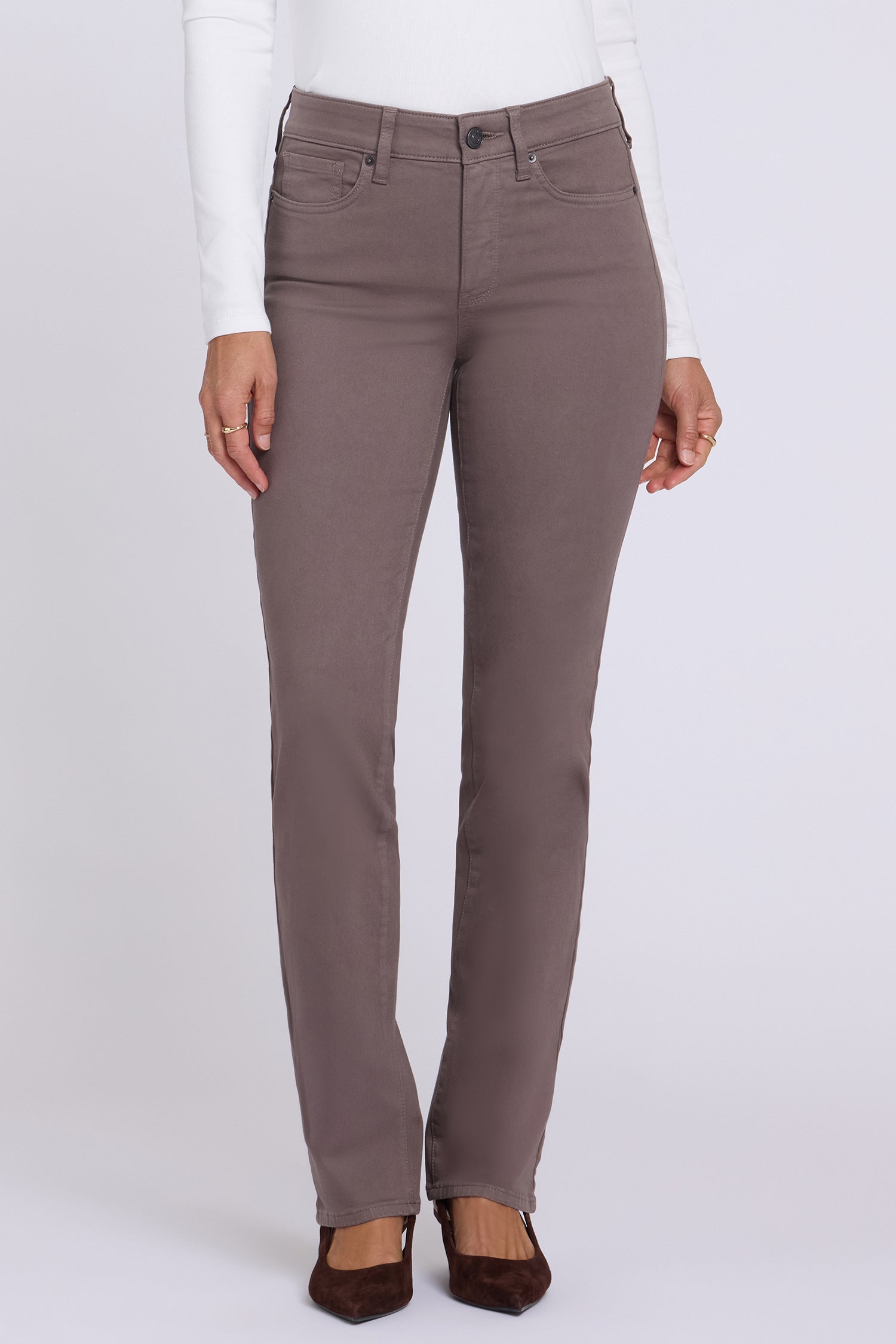 NYDJ Marilyn Straight Jeans  - Falcon