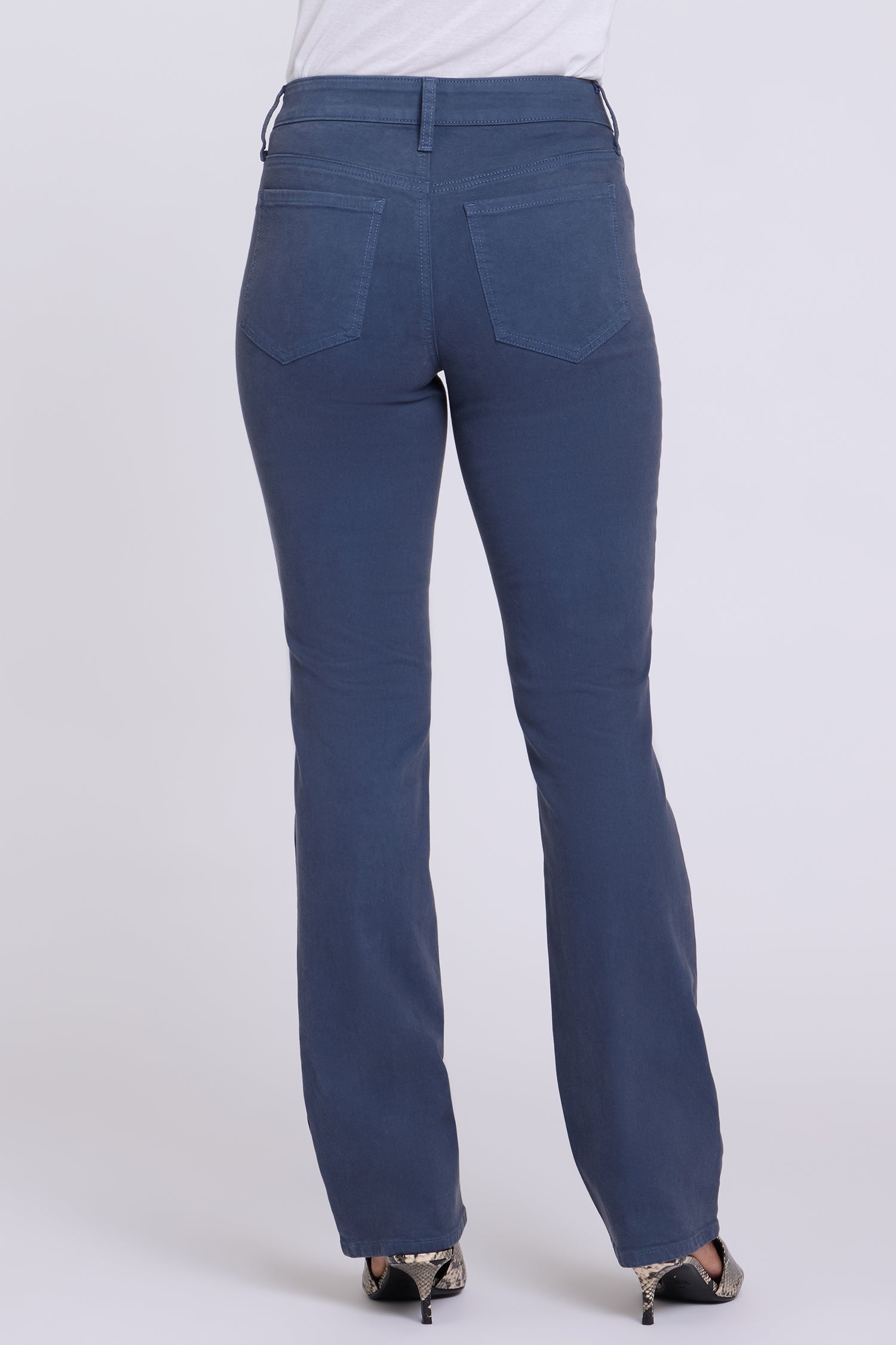 NYDJ Marilyn Straight Jeans  - Jade Blue