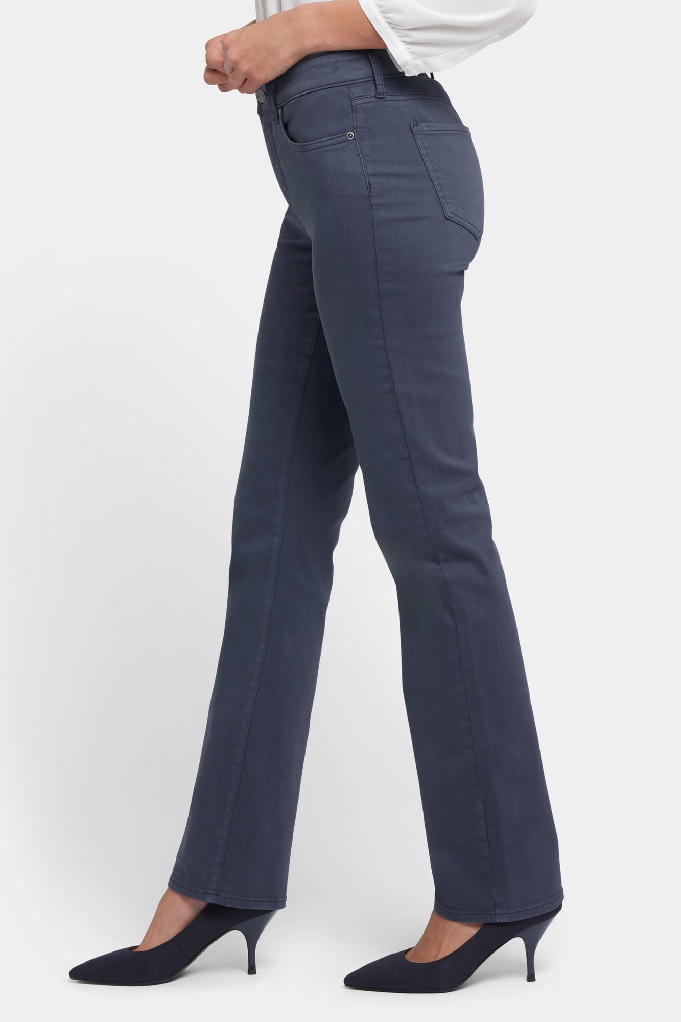 NYDJ Marilyn Straight Jeans  - Oxford Navy