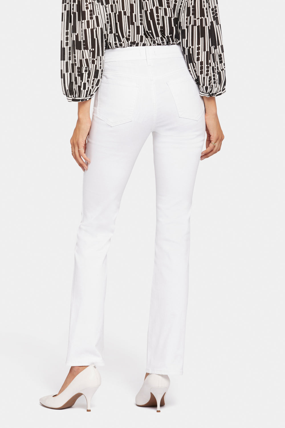 NYDJ Waist-Match™ Marilyn Straight Jeans  - Optic White