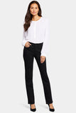 NYDJ Waist-Match™ Marilyn Straight Jeans  - Black