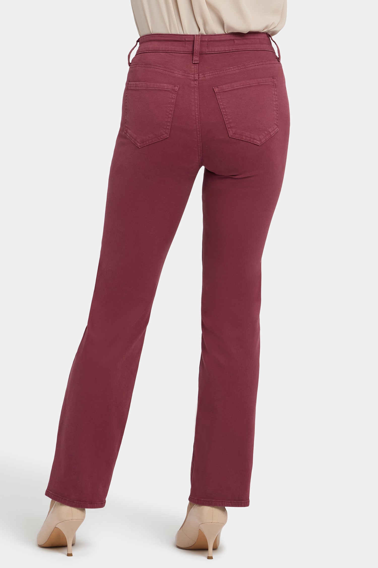 NYDJ Marilyn Straight Jeans With High Rise And 31