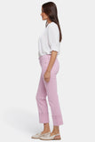 NYDJ Marilyn Straight Jeans With 5" Cuffs - Pink Nectar