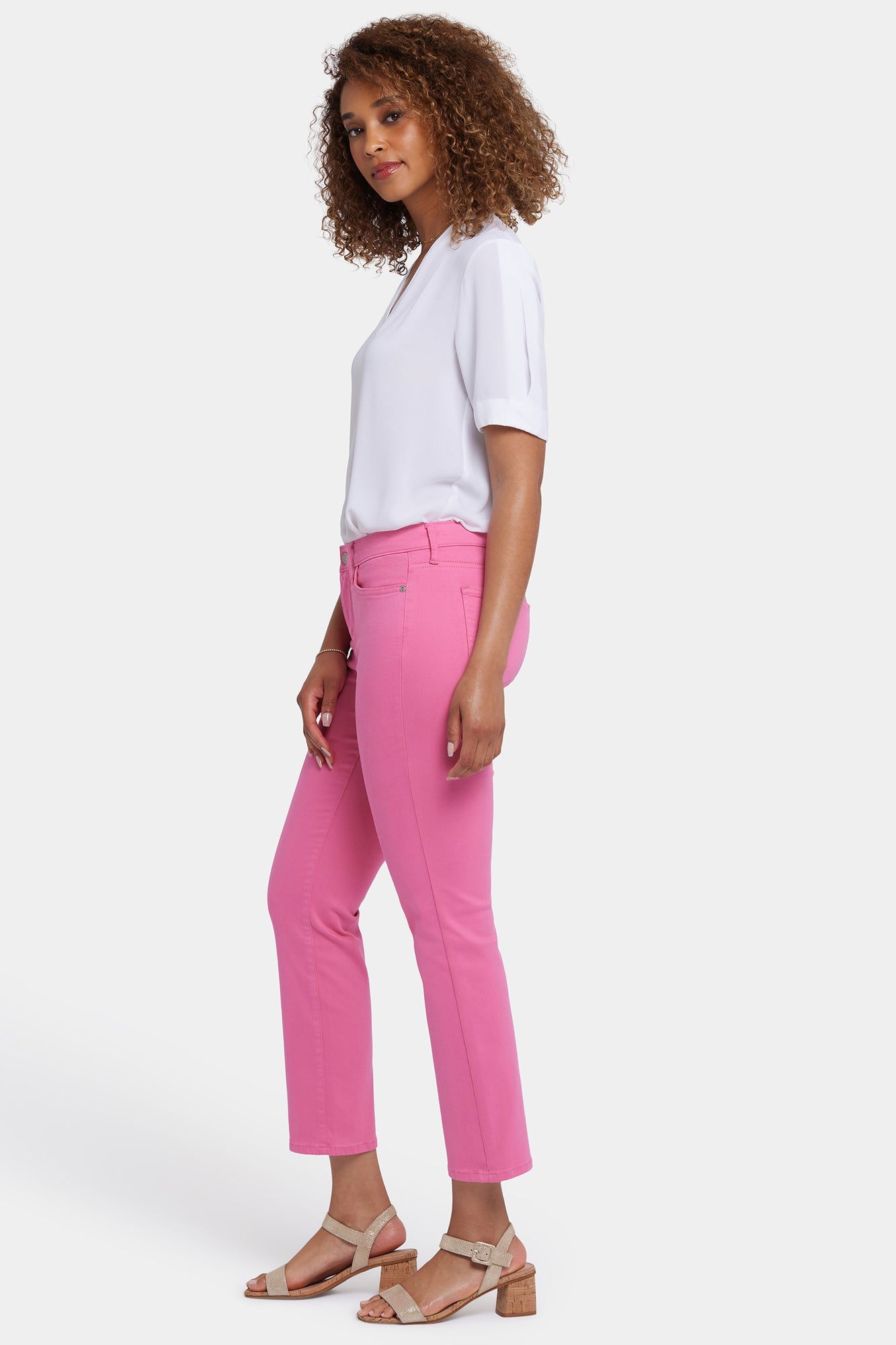 NYDJ Sheri Slim Ankle Jeans  - Honeysuckle