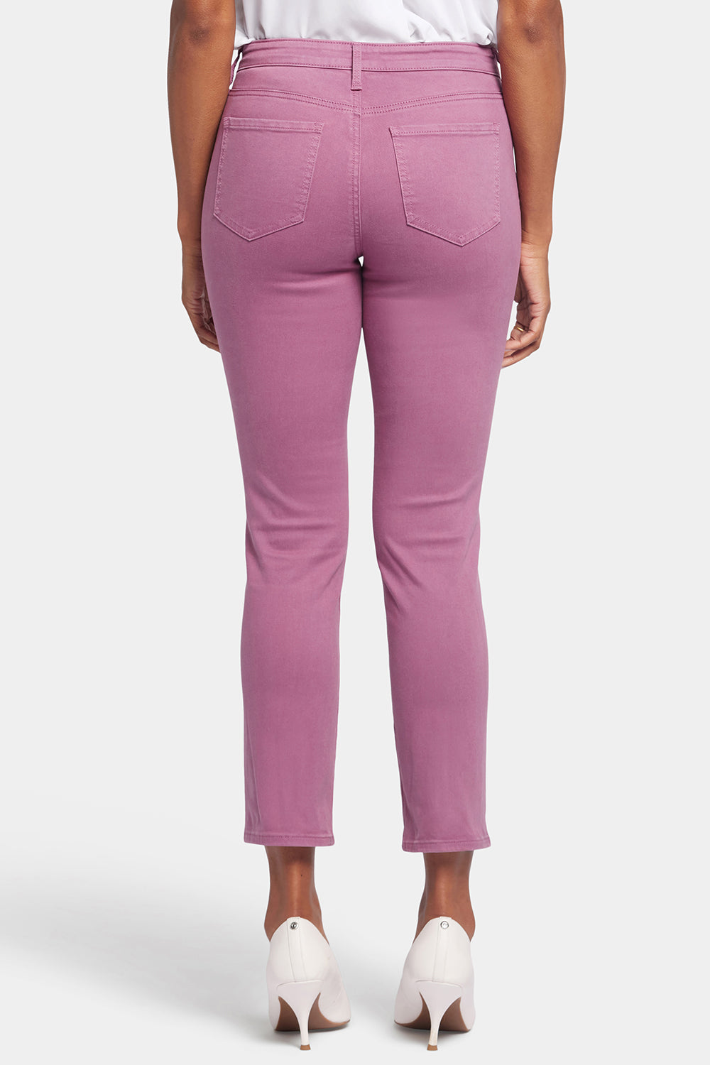 NYDJ Sheri Slim Ankle Jeans  - Mauve Haze