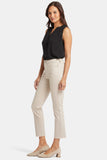 NYDJ Sheri Slim Ankle Jeans With Frayed Hems - Feather