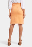 NYDJ High Waist Skirt  - Apricot Crush
