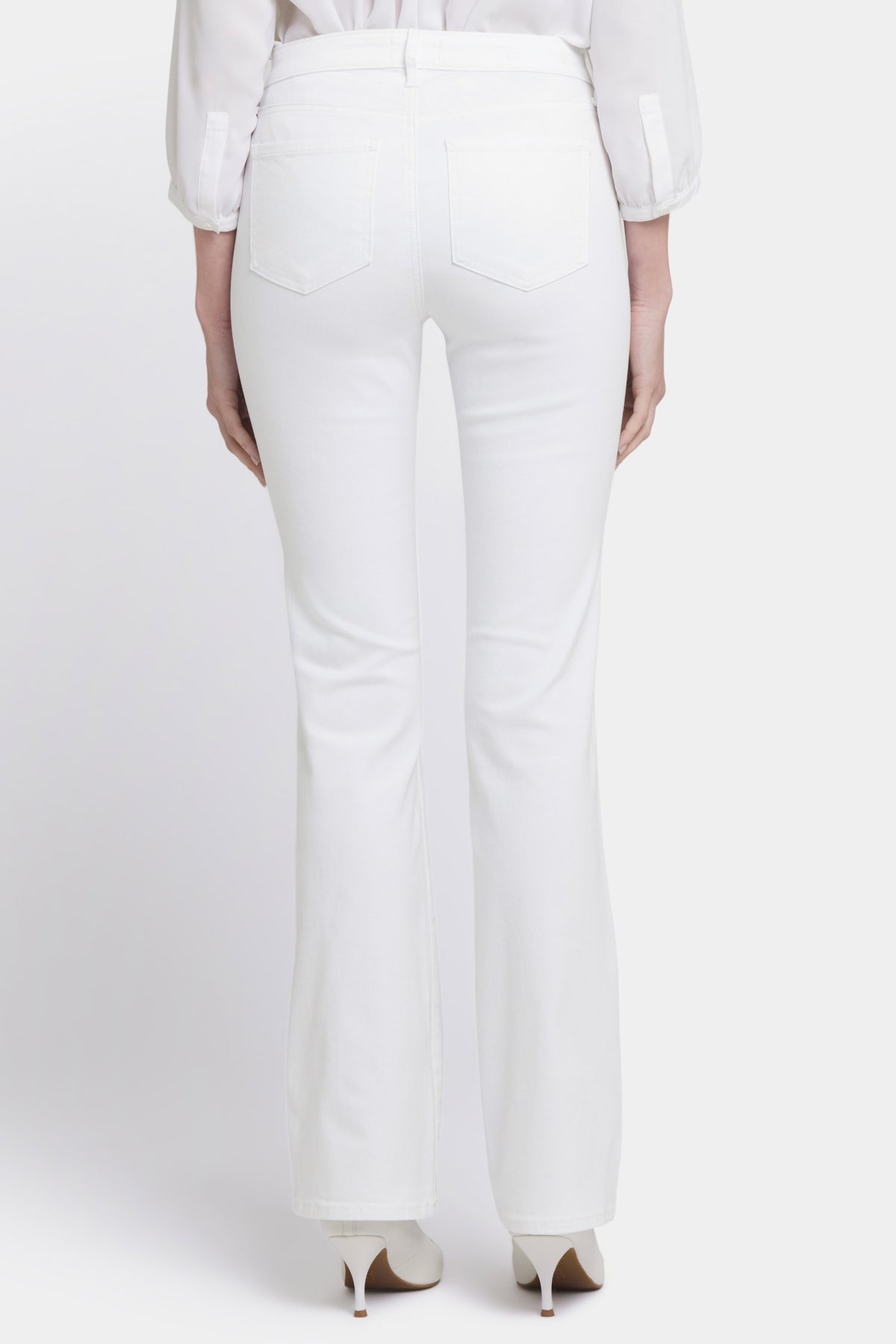 NYDJ Barbara Bootcut Jeans  - Optic White