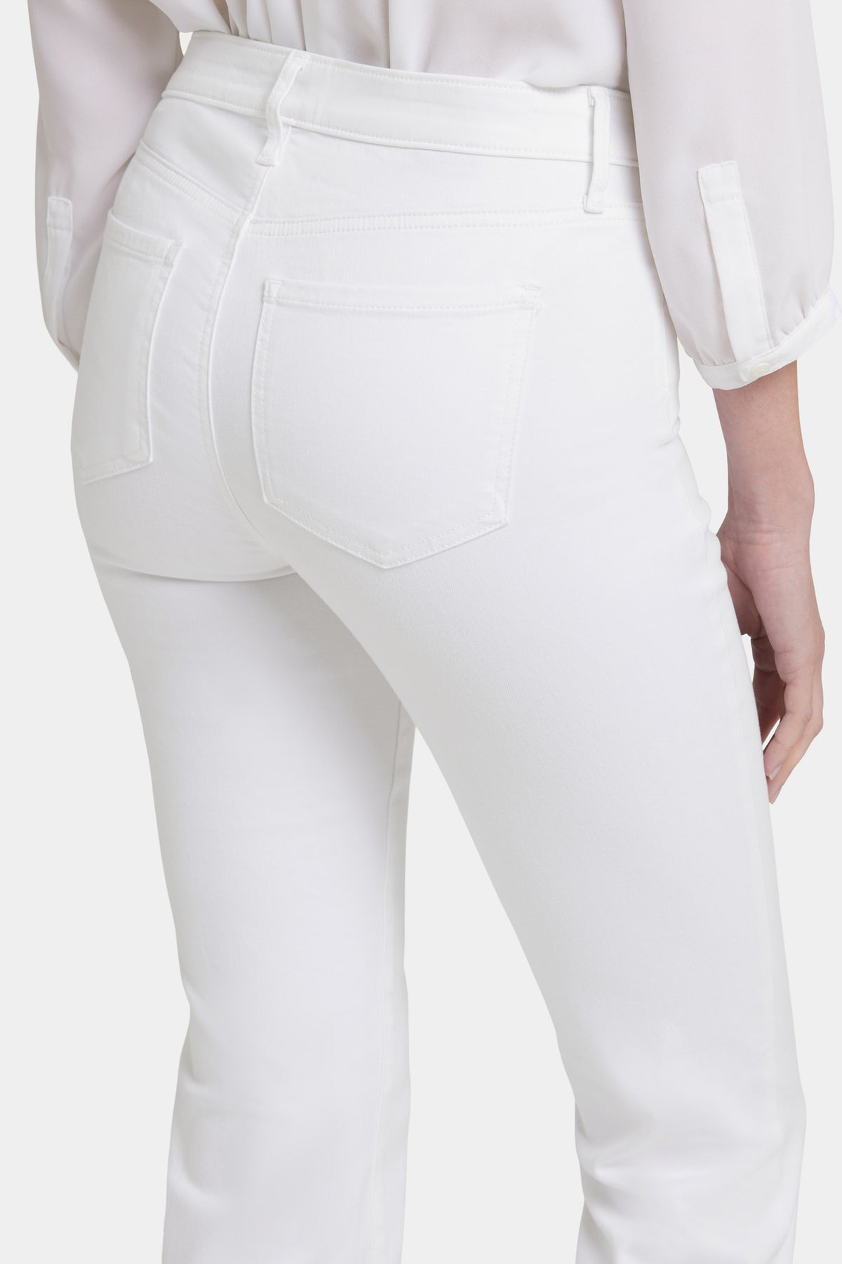 NYDJ Barbara Bootcut Jeans  - Optic White