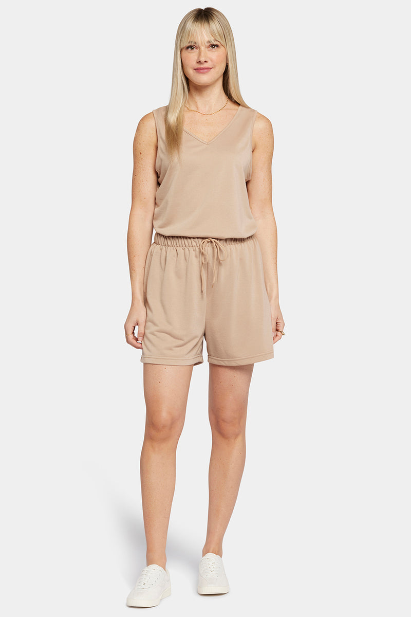 Tank And Shorts Lounge Set Taupe Tan NYDJ