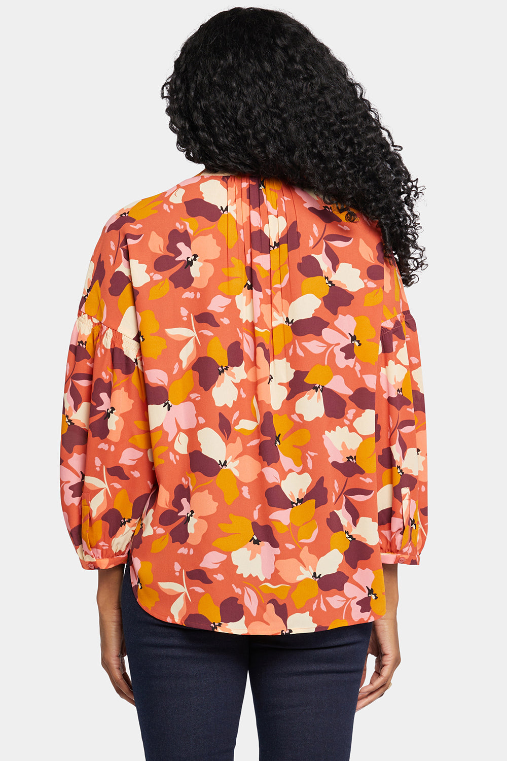 NYDJ Paulina Peasant Blouse  - Gingervale