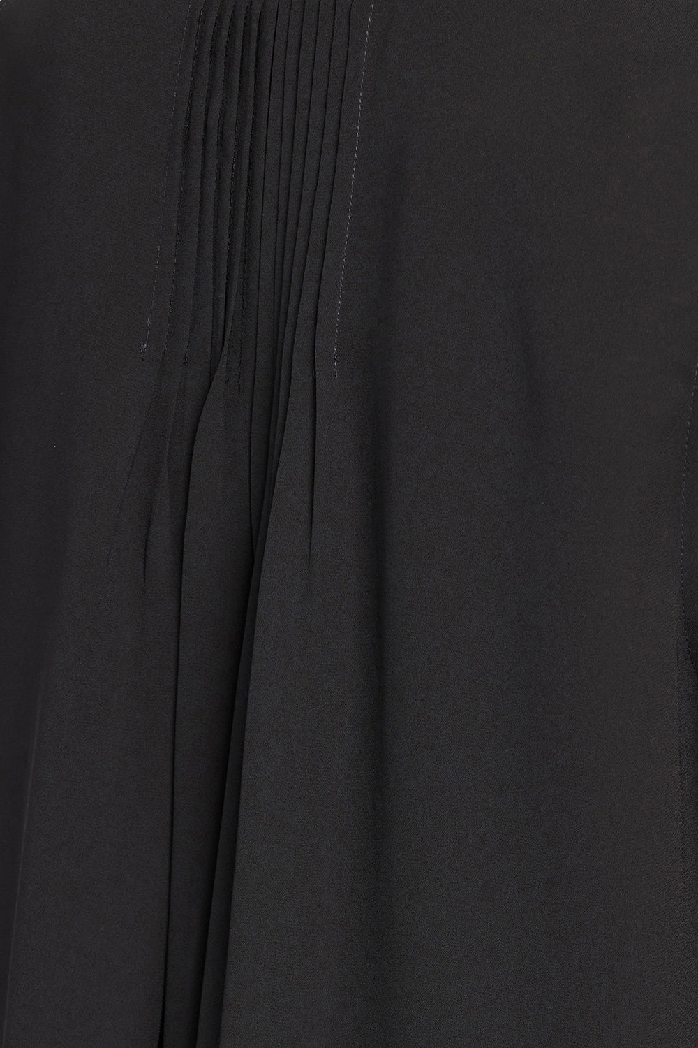 Sleeveless Pintuck Blouse - Black Solids | NYDJ