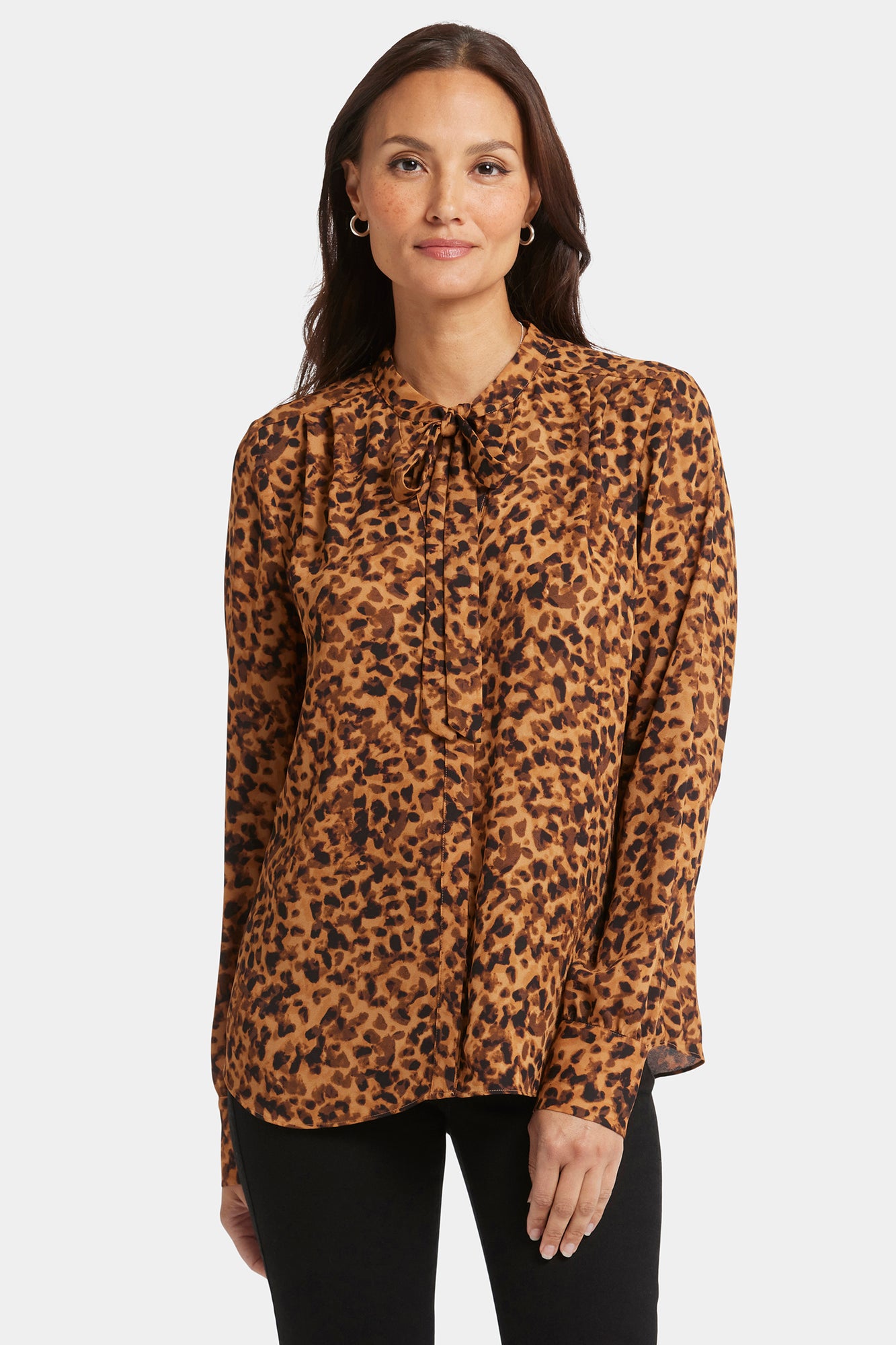 NYDJ Tie-Neck Blouse  - Caterina