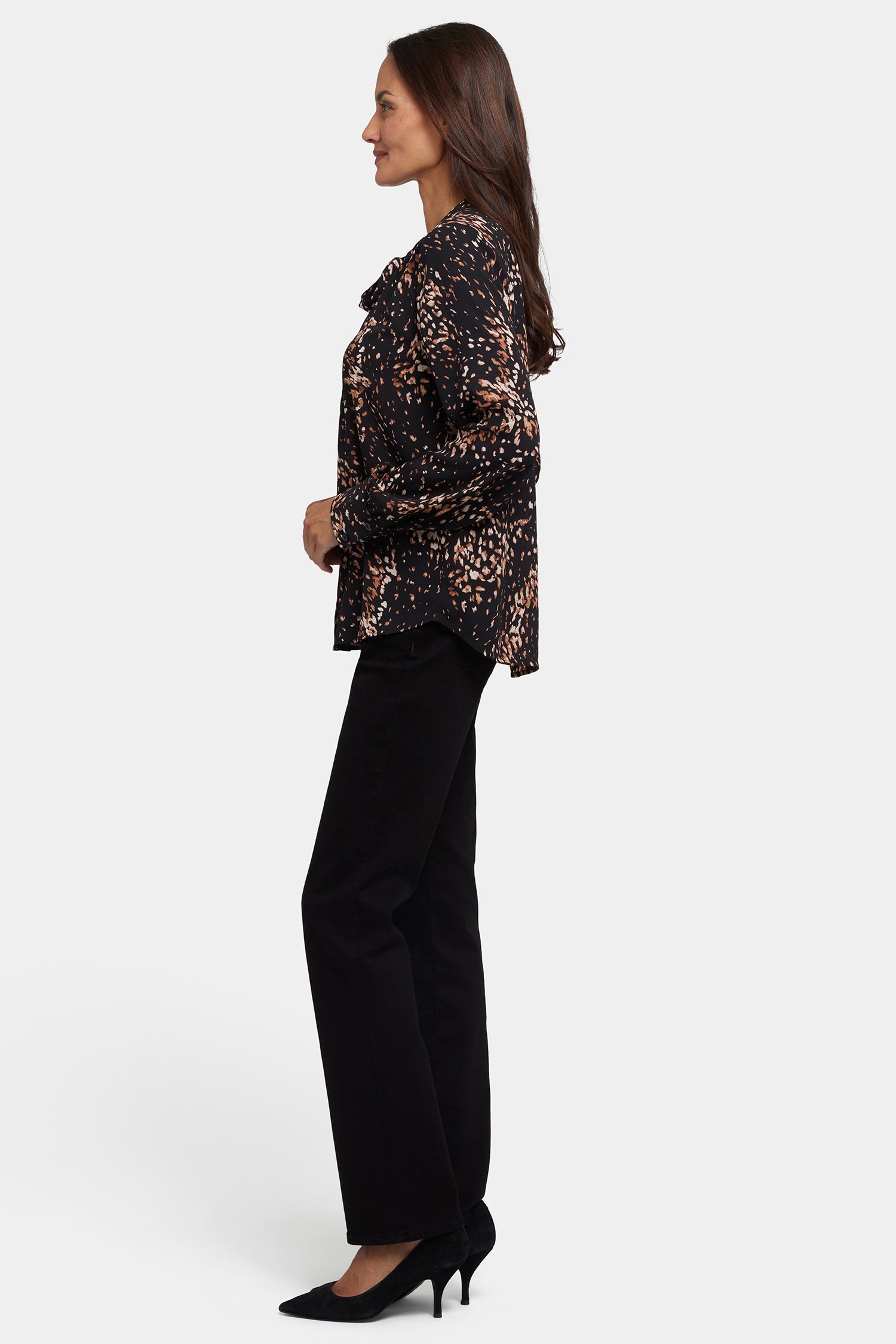 Tie-Neck Blouse - Le Montclair Multi | NYDJ