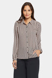 NYDJ Modern Blouse  - Corinth Peaks