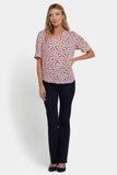 NYDJ Charming Top  - Brigitte Dot