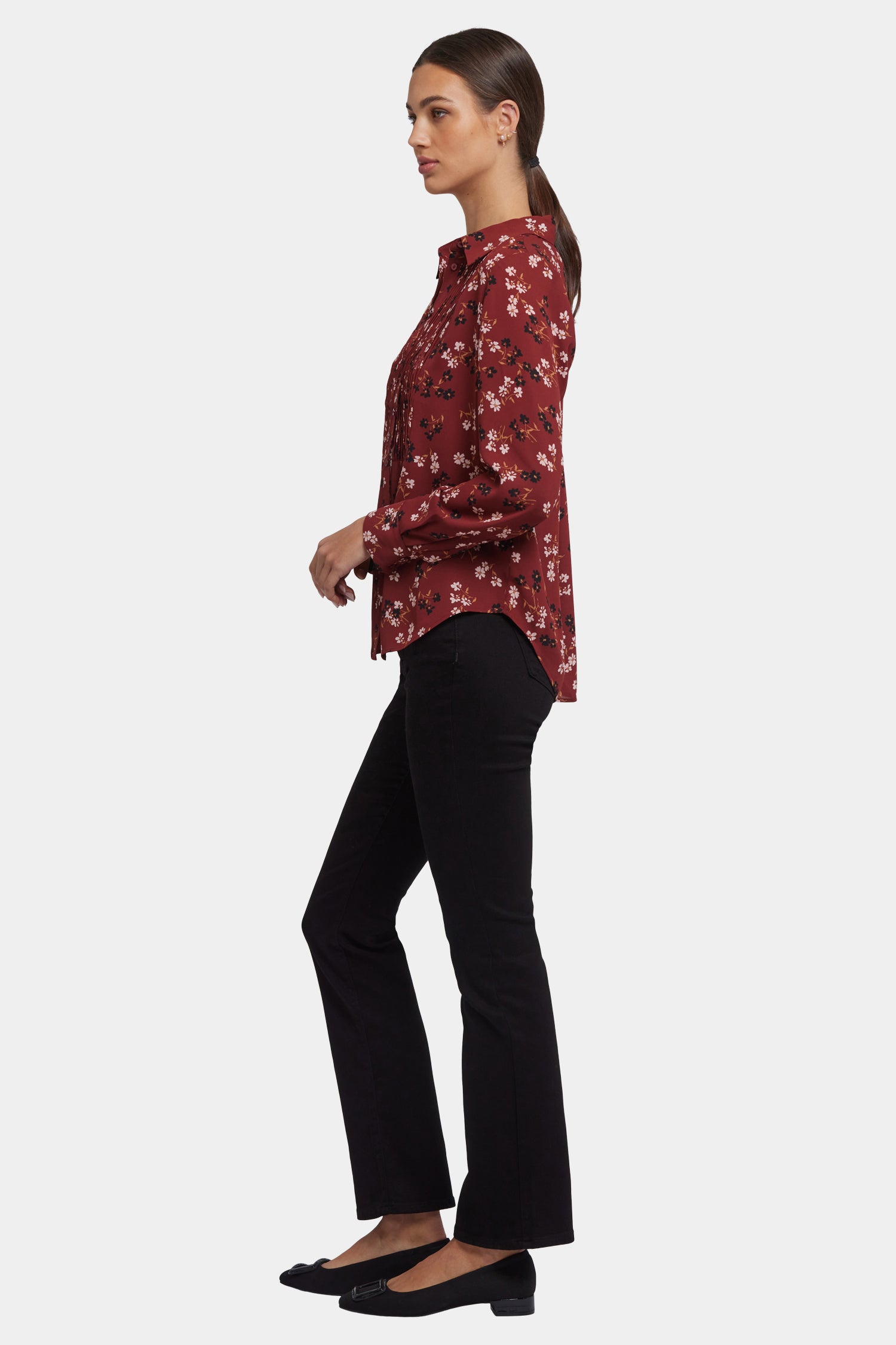 NYDJ Tuxedo Blouse  - Bienvenue
