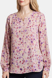 NYDJ Simone Blouse  - Meadowood