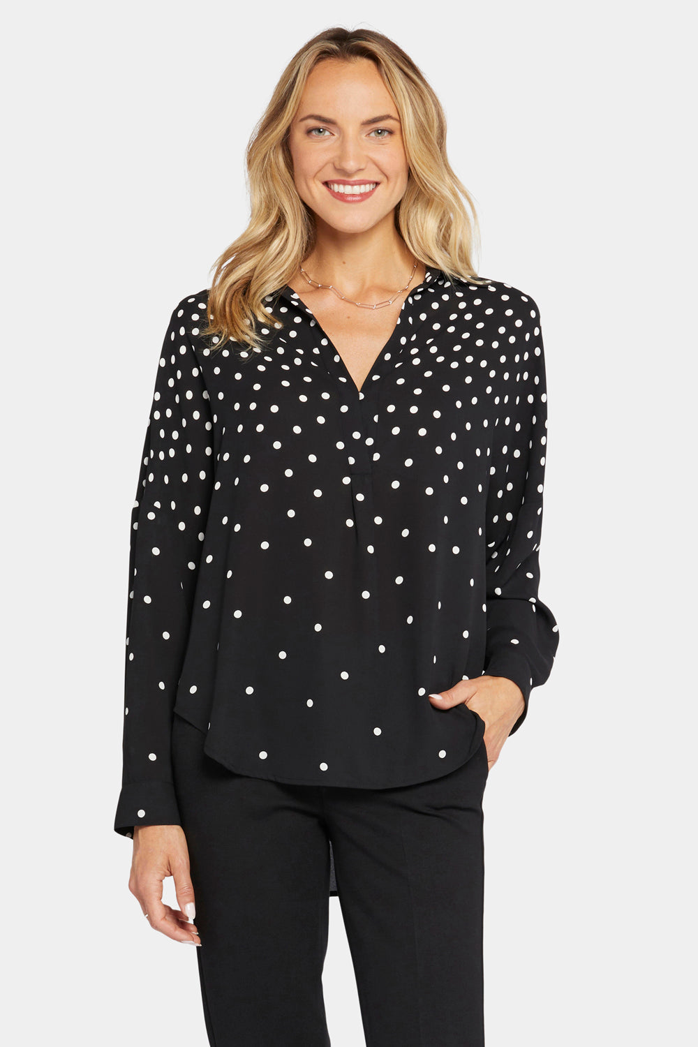 NYDJ Becky Blouse  - Percy Dot