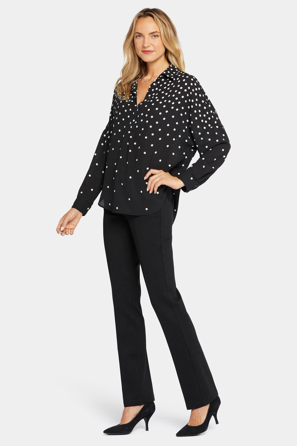 NYDJ Becky Blouse  - Percy Dot