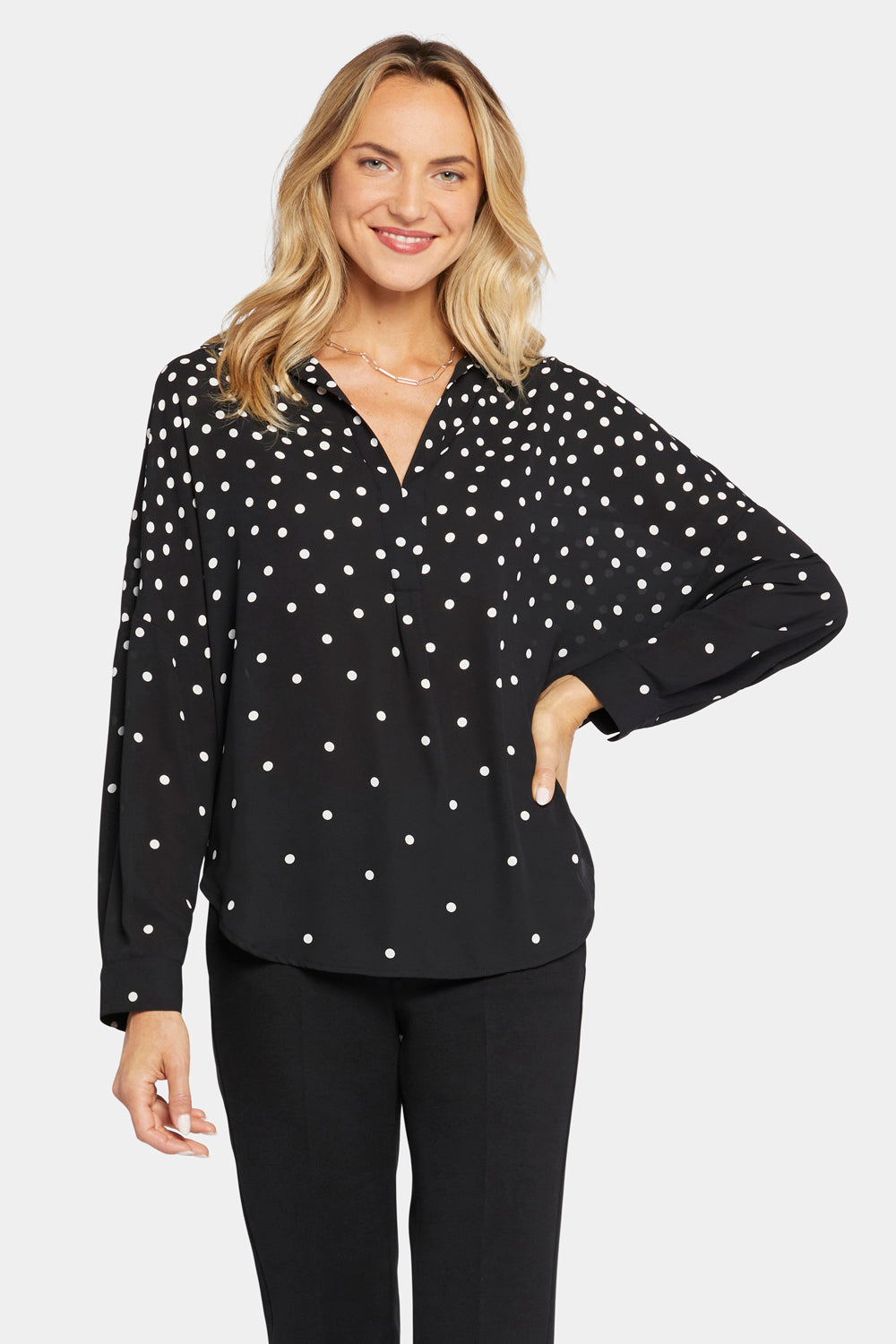 NYDJ Becky Blouse  - Percy Dot