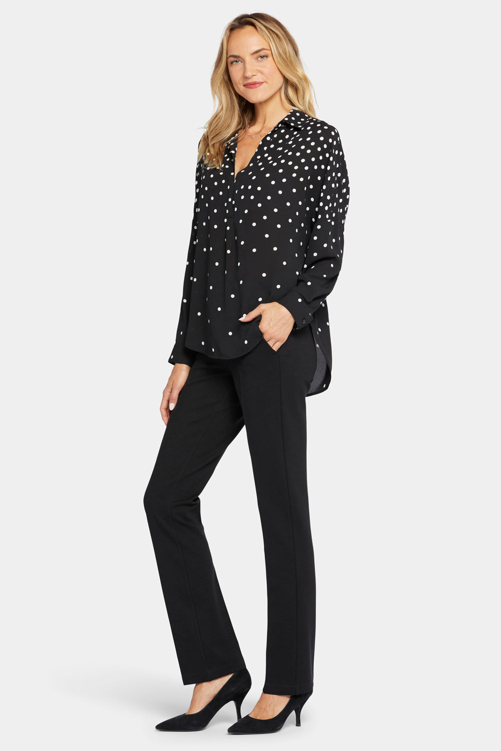 NYDJ Becky Blouse  - Percy Dot