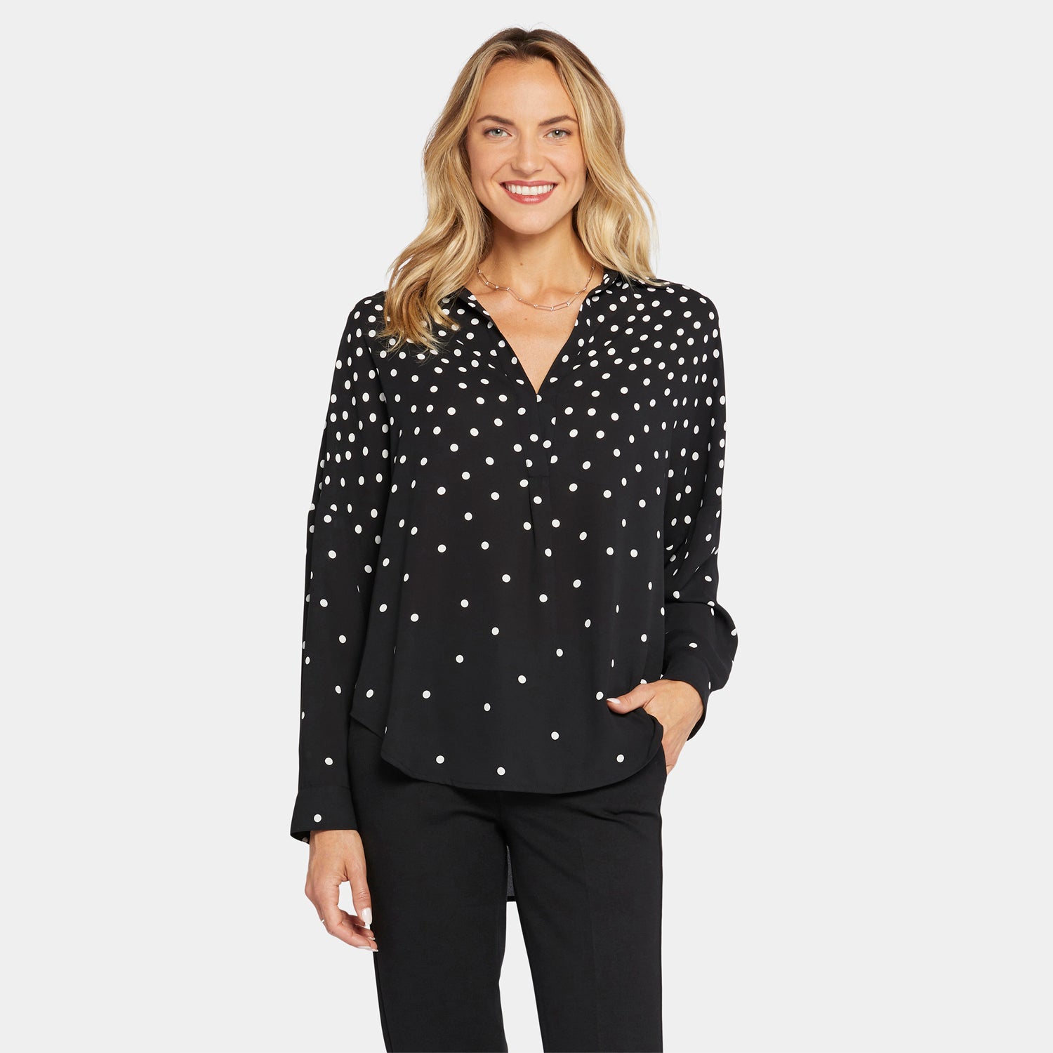 NYDJ Becky Blouse  - Percy Dot