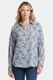 NYDJ Becky Blouse  - Alpine Valley