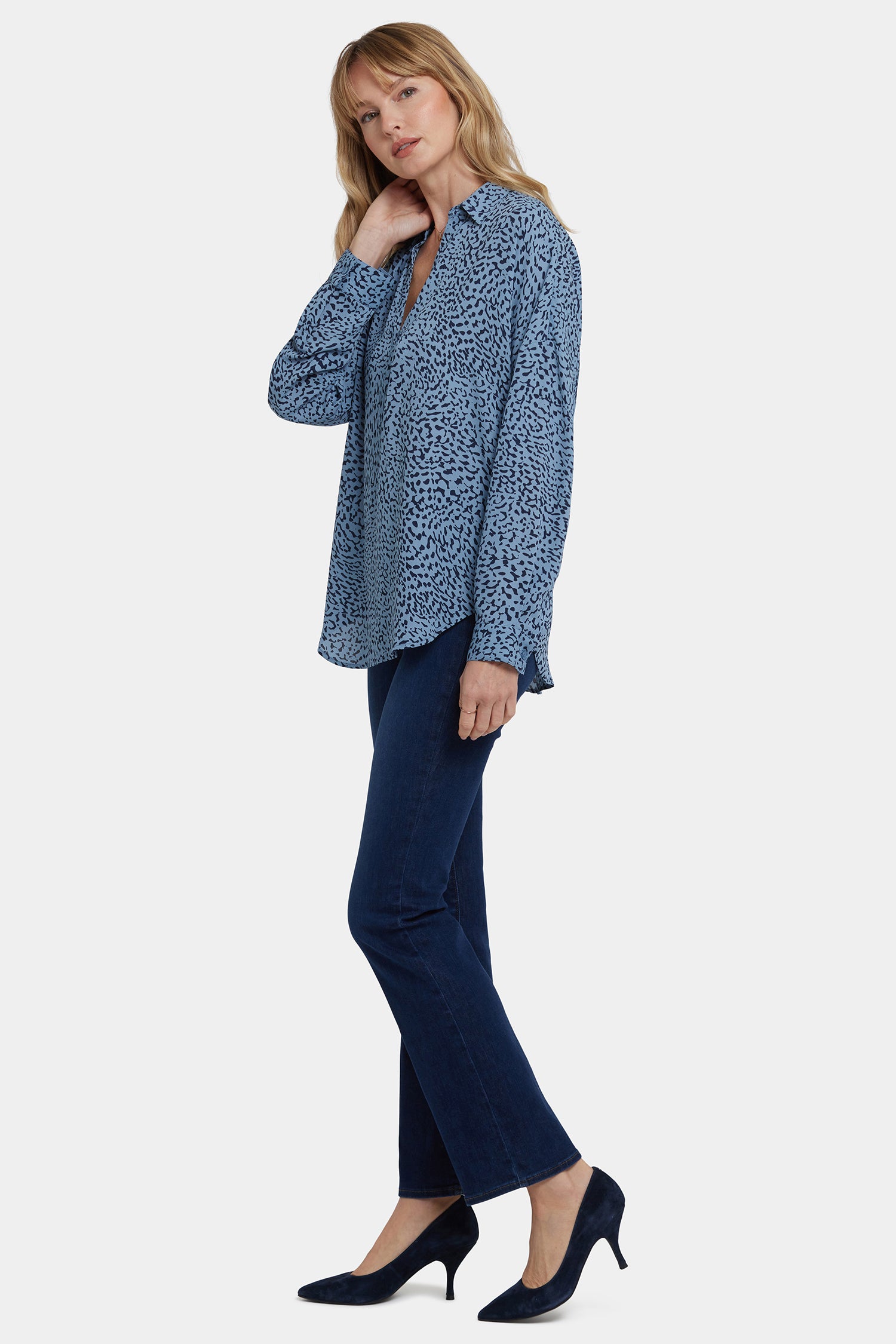 Becky Blouse - Charlottesville Multi | NYDJ
