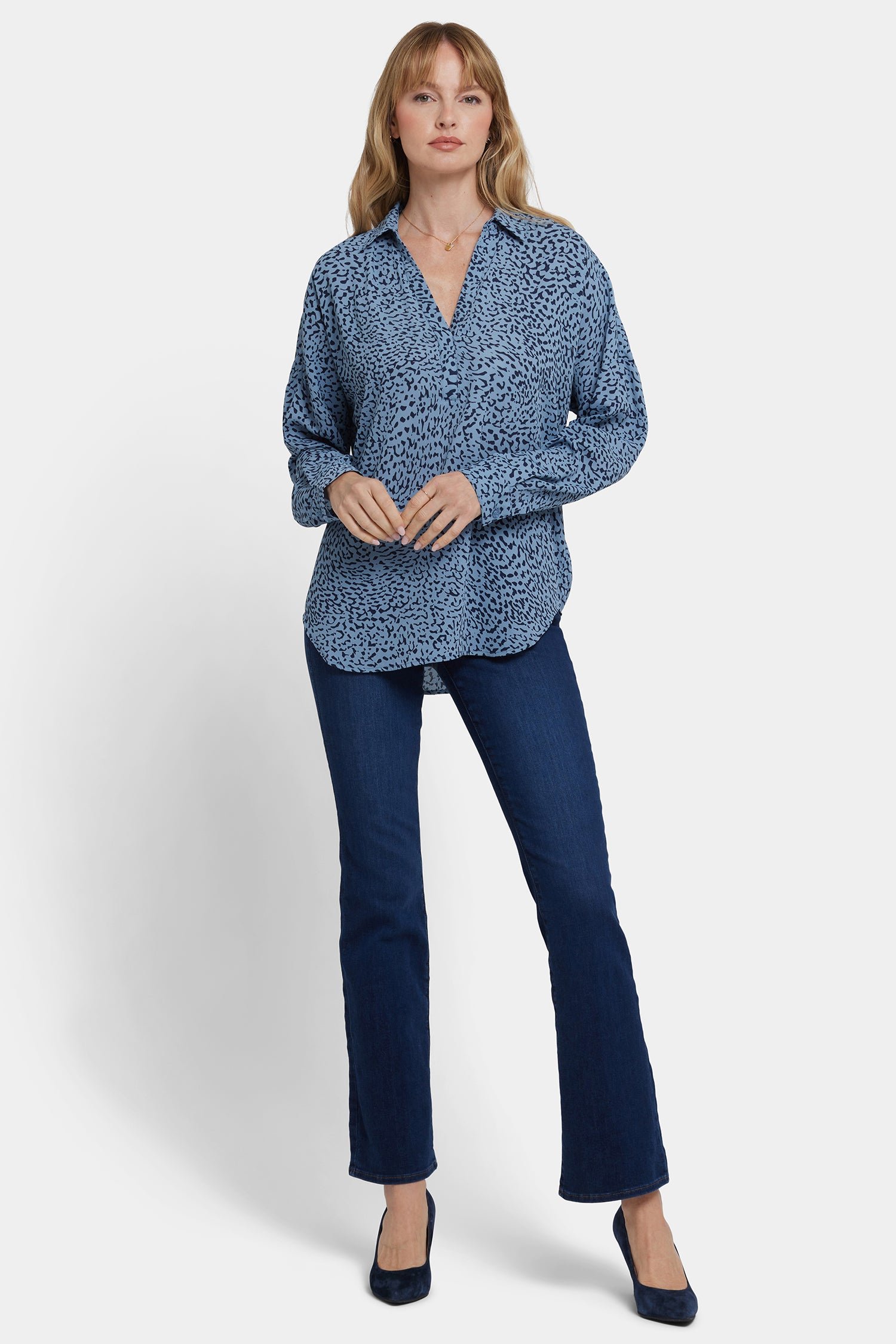 Becky Blouse - Charlottesville Multi | NYDJ