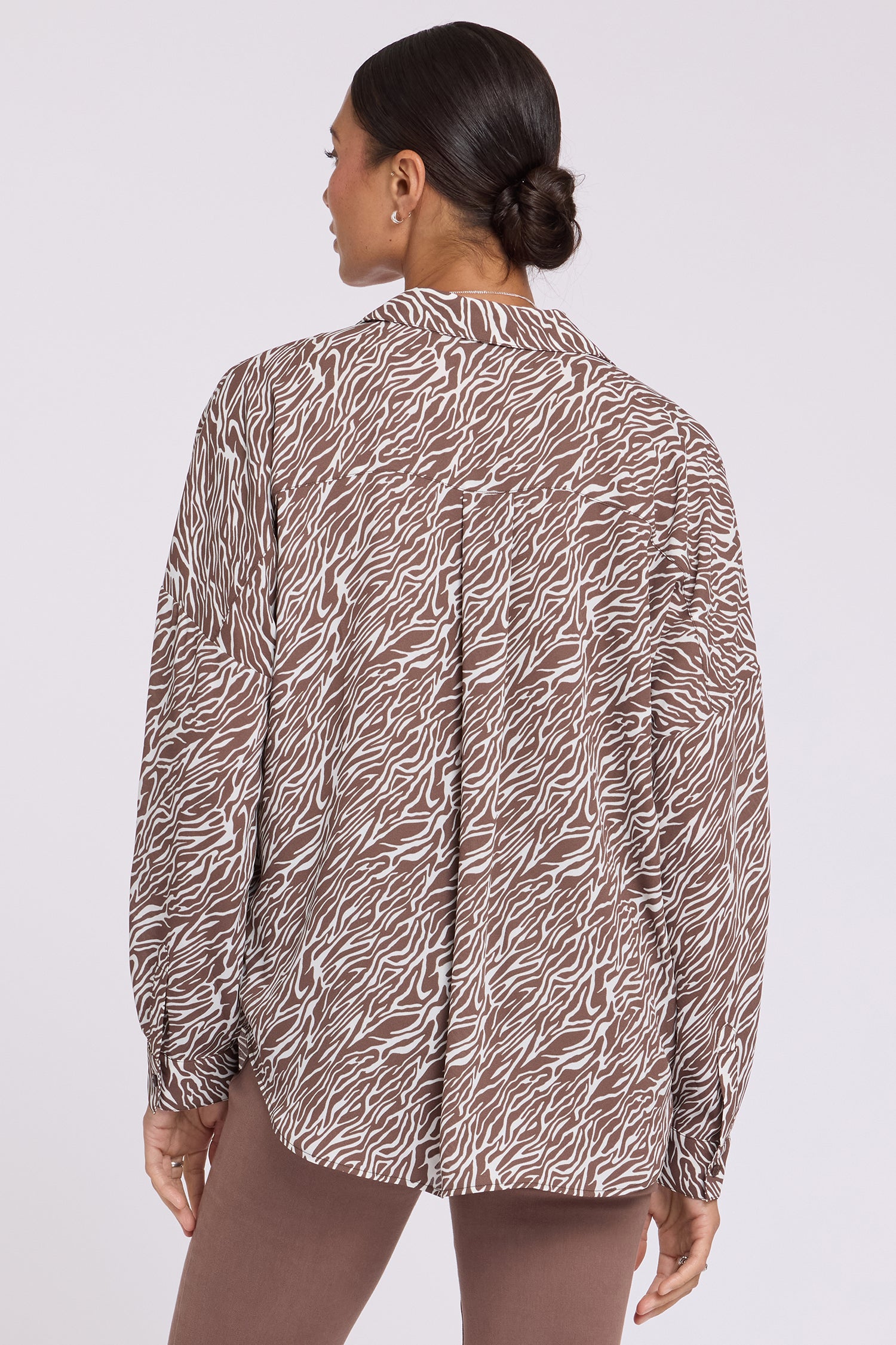 NYDJ Becky Blouse  - Zebra Java