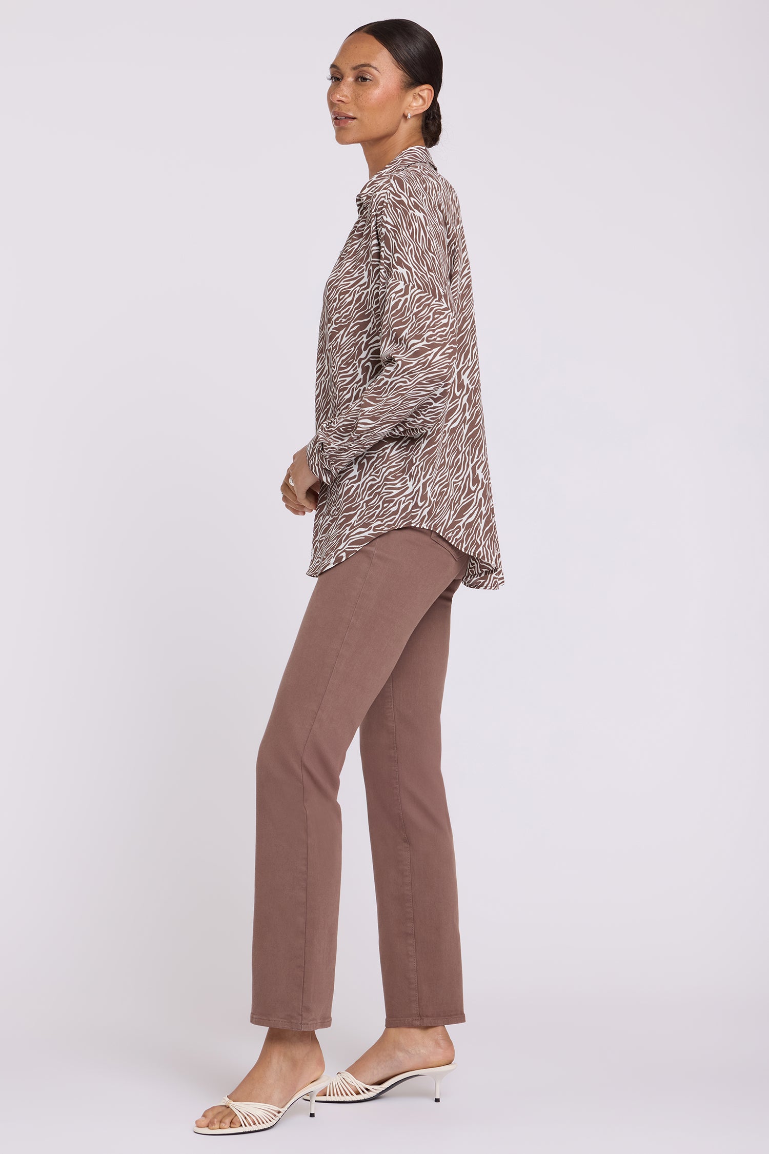 NYDJ Becky Blouse  - Zebra Java